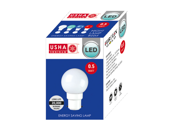 LED NIGHT LAMP GOLD 0.5 W